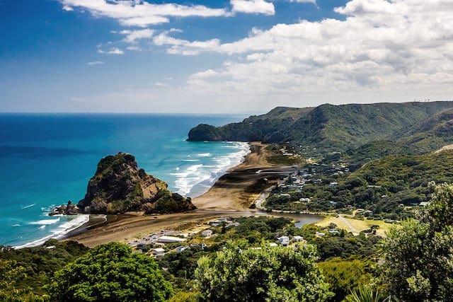 Piha West Auckland Beach